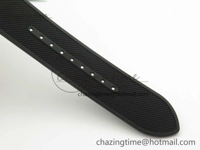 Polaris Geographic SS ZF 1:1 Best Edition Black Dial on Black Rubber Strap MIYOTA 9015
