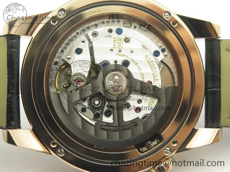 Polaris Geographic WT RG Blue Textured Dial on Black Leather Strap A936