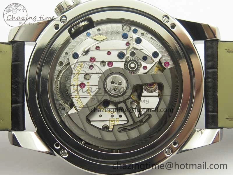 Polaris Geographic WT SS Black Textured Dial on Black Leather Strap A936