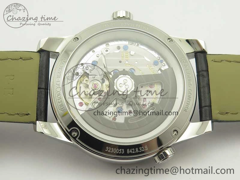 Polaris Geographic WT SS Black Textured Dial on Black Leather Strap A936