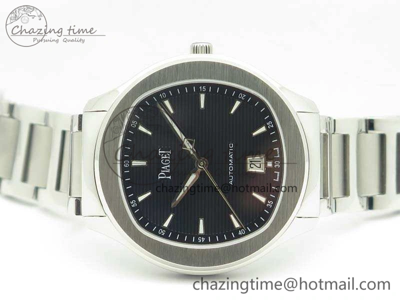 Polo G0A41001 SS 3AF 1:1 Best Edition Black Dial On SS Bracelet MIYOTA9015