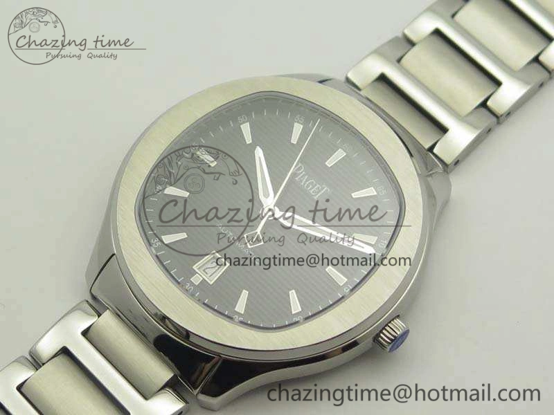 Polo G0A41001 SS 3AF 1:1 Best Edition Black Dial On SS Bracelet MIYOTA9015