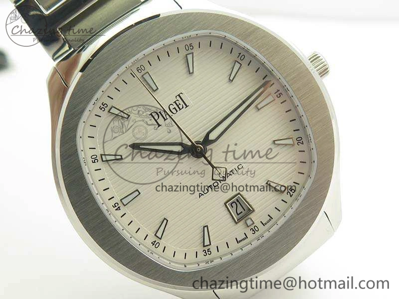 Polo G0A41001 SS 3AF 1:1 Best Edition White Dial On SS Bracelet MIYOTA9015