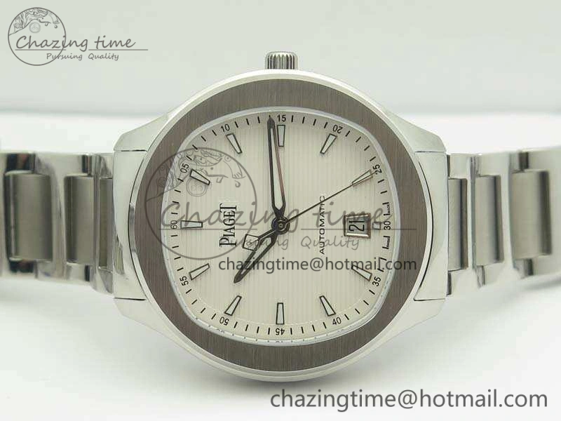 Polo G0A41001 SS 3AF 1:1 Best Edition White Dial On SS Bracelet MIYOTA9015