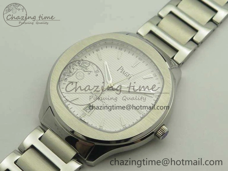 Polo G0A41001 SS 3AF 1:1 Best Edition White Dial On SS Bracelet MIYOTA9015