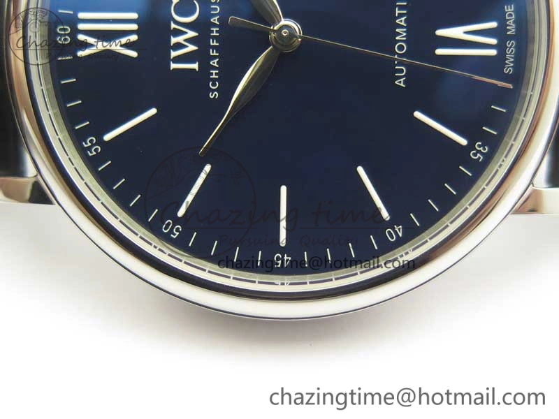 Portofino Automatic Edition “150 Years” MKF Blue Dial on Black Leather Strap MIYOTA 9015
