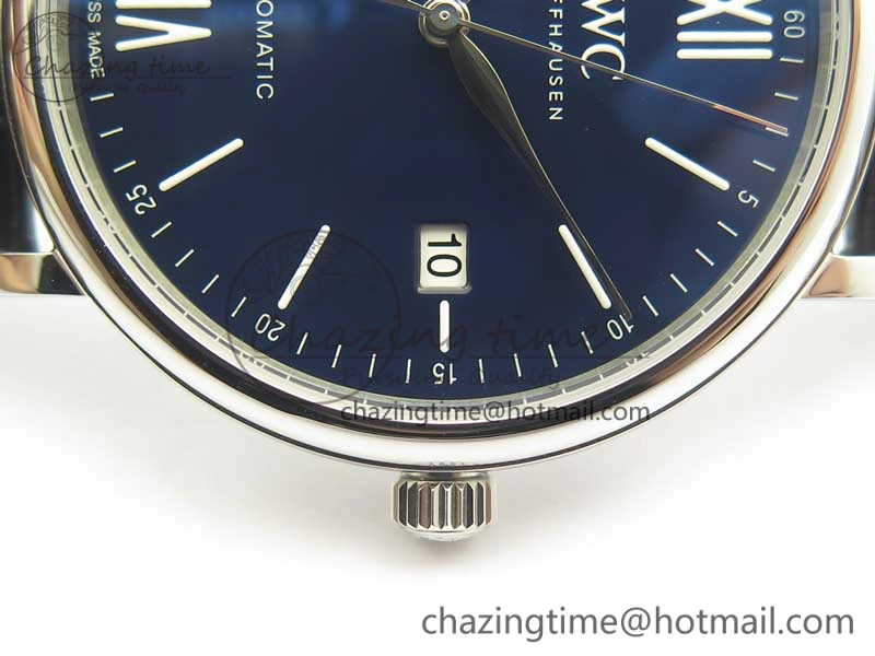 Portofino Automatic Edition “150 Years” MKF Blue Dial on Black Leather Strap MIYOTA 9015