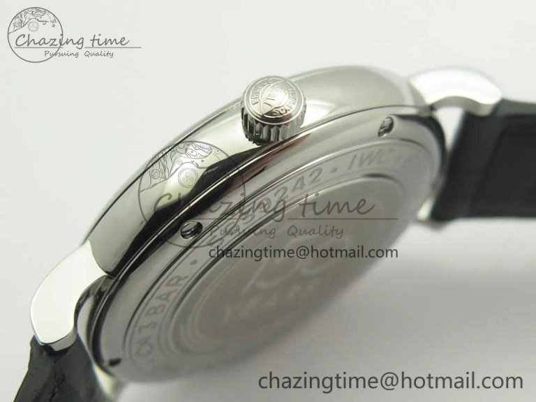 Portofino Automatic Edition “150 Years” MKF White Dial on Black Leather Strap MIYOTA 9015