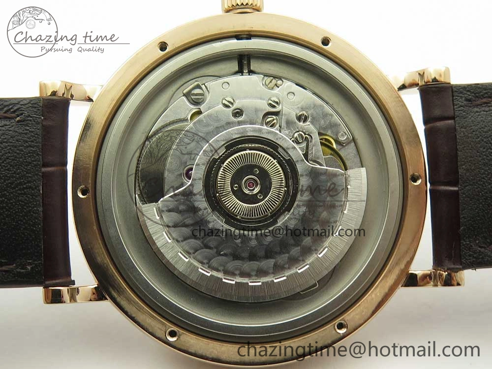 Portofino Automatic RG FKF 1:1 Best Edition White Dial on Brown Leather Strap A2892