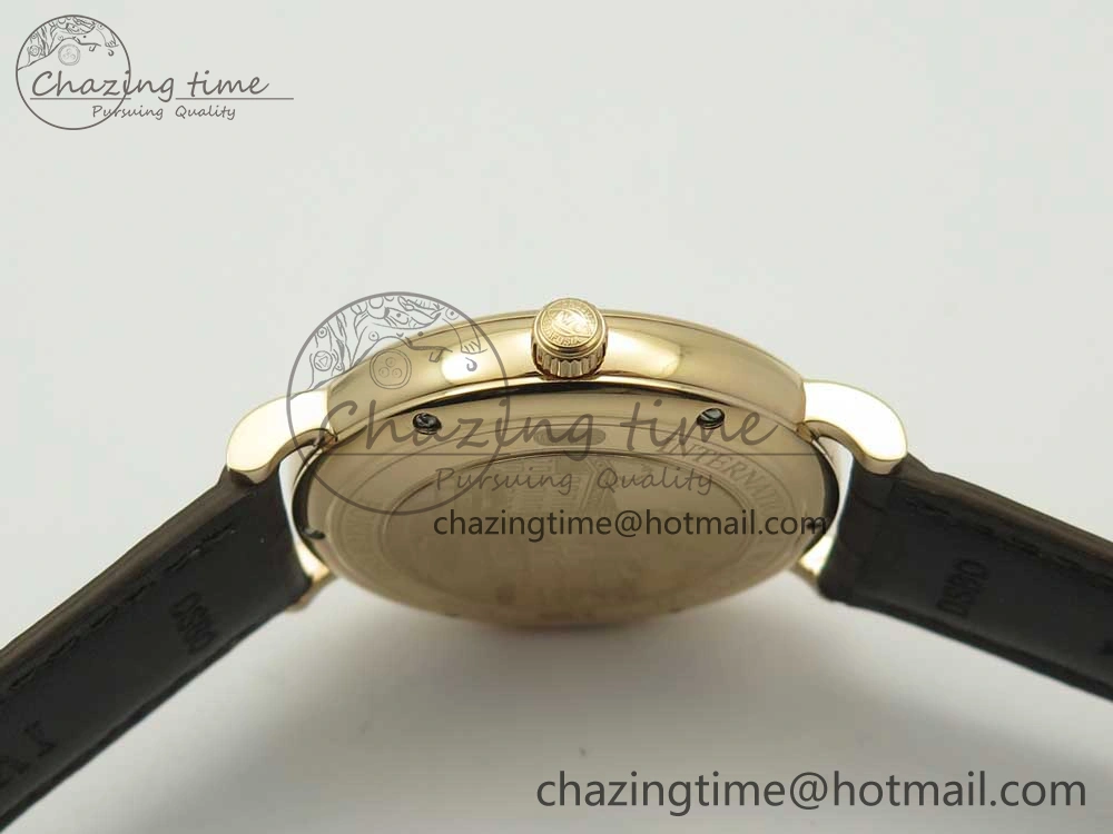 Portofino Automatic RG FKF 1:1 Best Edition White Dial on Brown Leather Strap A2892