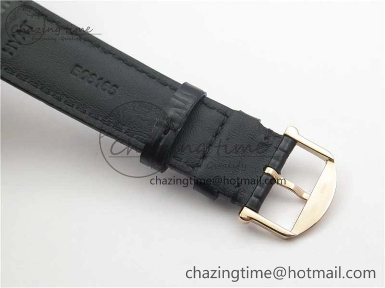 Portofino Automatic RG IW356522 FKF 1:1 Best Edition Blue Dial on Black Croco Strap A2892