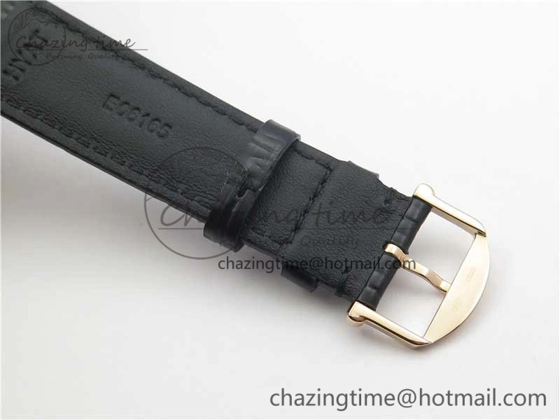 Portofino Automatic RG IW356522 FKF 1:1 Best Edition Blue Dial on Black Croco Strap A2892