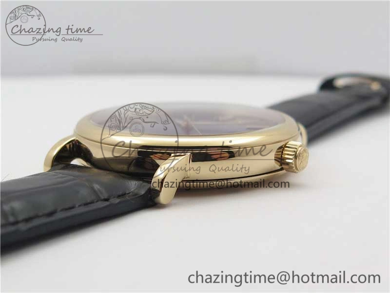 Portofino Automatic RG IW356522 FKF 1:1 Best Edition Blue Dial on Black Croco Strap A2892
