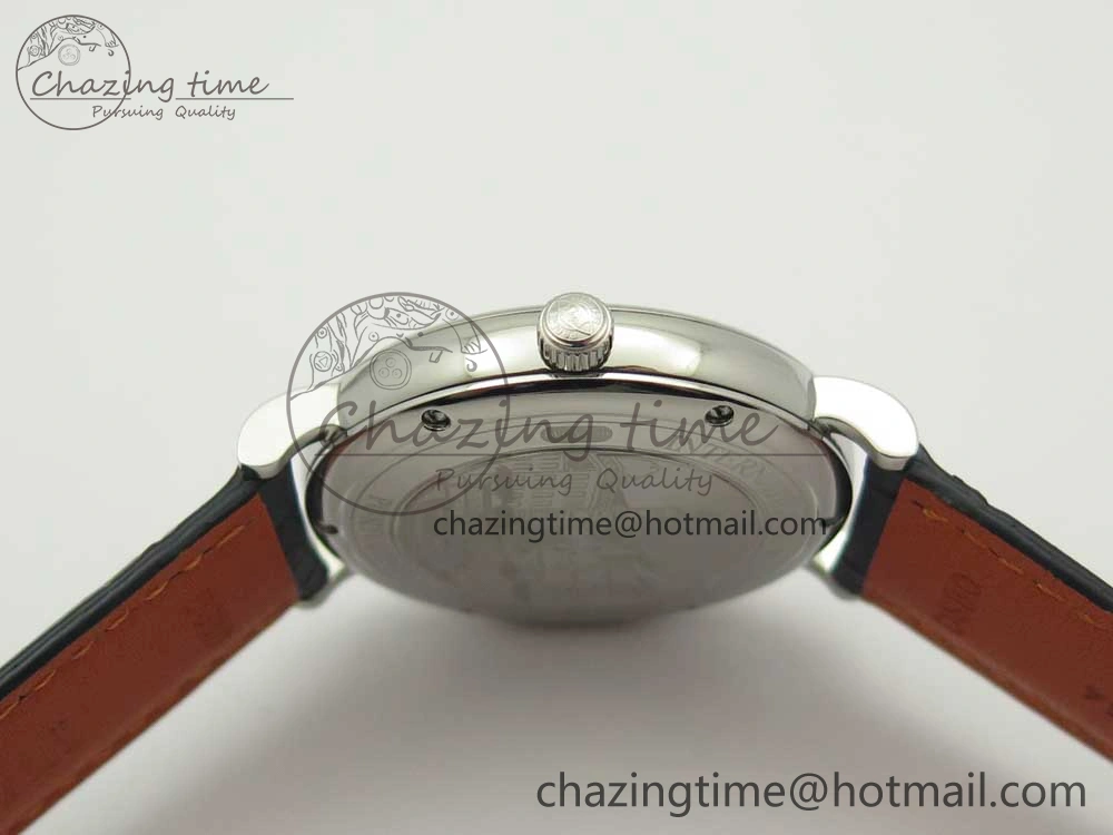 Portofino Automatic SS FKF 1:1 Best Edition Blue Dial on Blue Leather Strap A2892