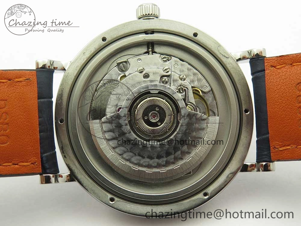 Portofino Automatic SS FKF 1:1 Best Edition Blue Dial on Blue Leather Strap A2892