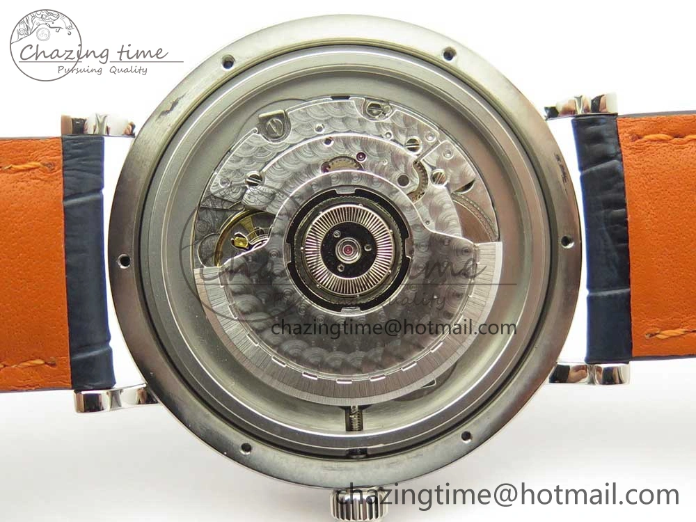 Portofino Automatic SS FKF 1:1 Best Edition Blue Dial on Blue Leather Strap A2892