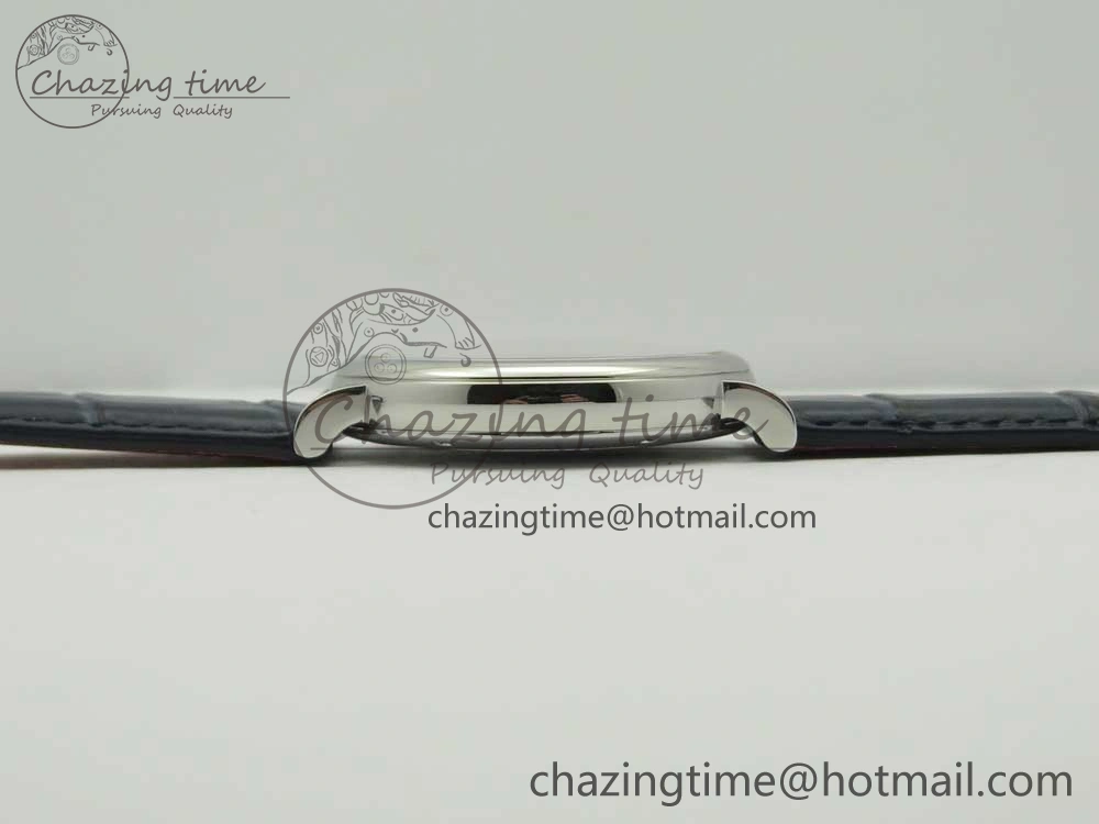Portofino Automatic SS FKF 1:1 Best Edition Blue Dial on Blue Leather Strap A2892