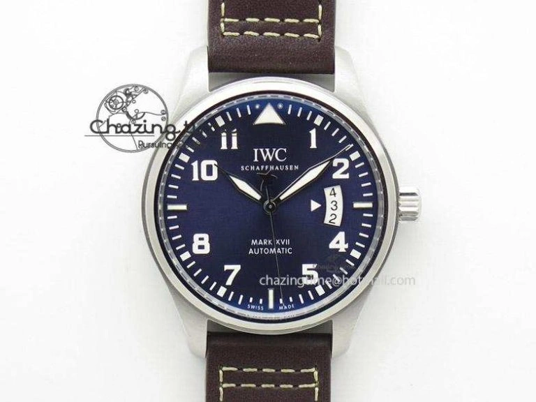 Portofino Automatic SS IW356523 FKF 1:1 Best Edition Blue Dial on Black Croco Strap A2892