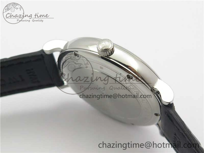 Portofino Automatic SS IW356523 FKF 1:1 Best Edition Blue Dial on Black Croco Strap A2892