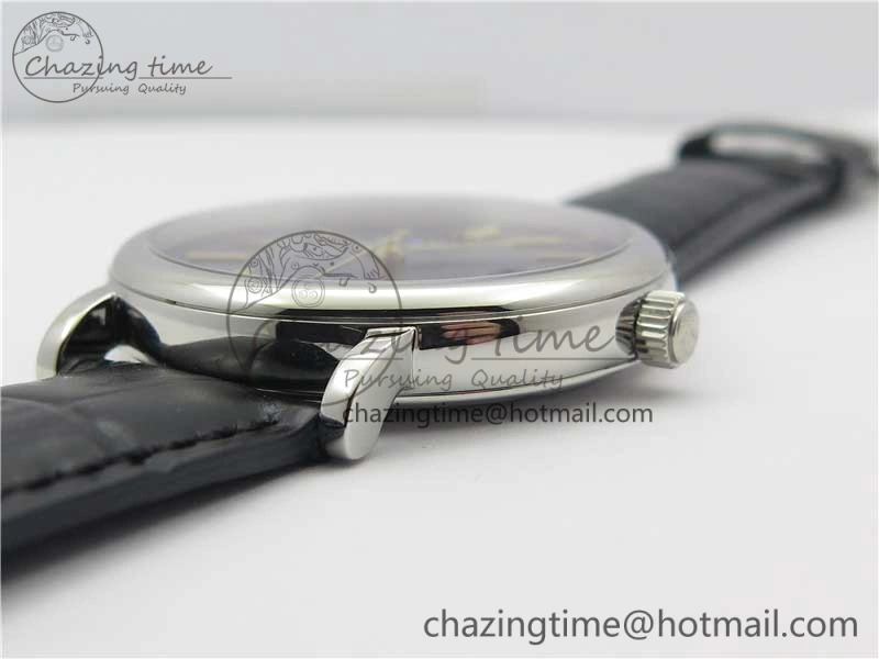 Portofino Automatic SS IW356523 FKF 1:1 Best Edition Blue Dial on Black Croco Strap A2892