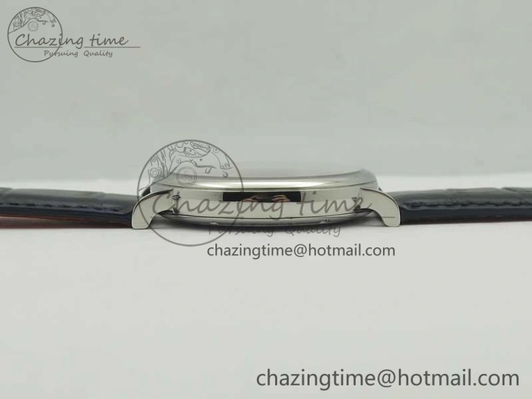 Portofino Automatic SS MKF 1:1 Best Edition Blue Dial On Blue Leather Strap MIYOTA 9015 V5