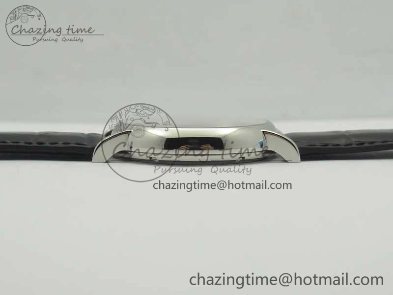 Portofino Automatic SS TWF 1:1 Best Edition Blue Dial on Black Leather Strap A2892