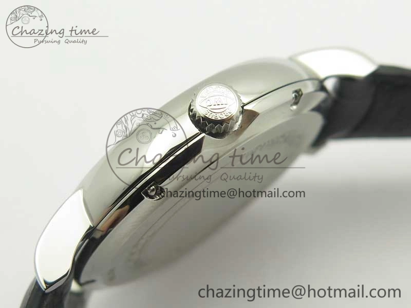 Portofino Automatic SS TWF 1:1 Best Edition Blue Dial on Black Leather Strap A2892