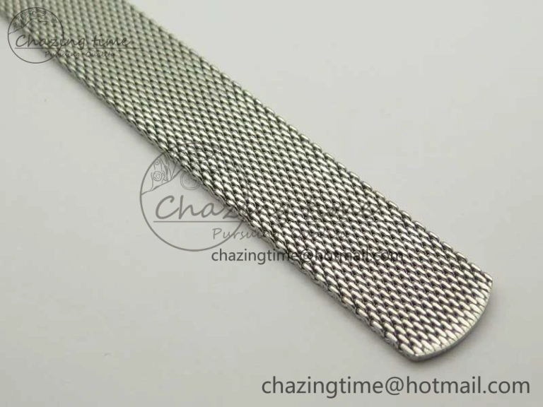 Portofino IW356501 SS V3 MK 1:1 Best Edition Blue Dial On SS Mesh Bracelet MIYOTA 9015