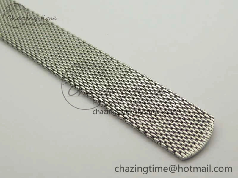 Portofino IW356501 SS V3 MK 1:1 Best Edition White Dial Gold Markers On SS Mesh Bracelet MIYOTA 9015