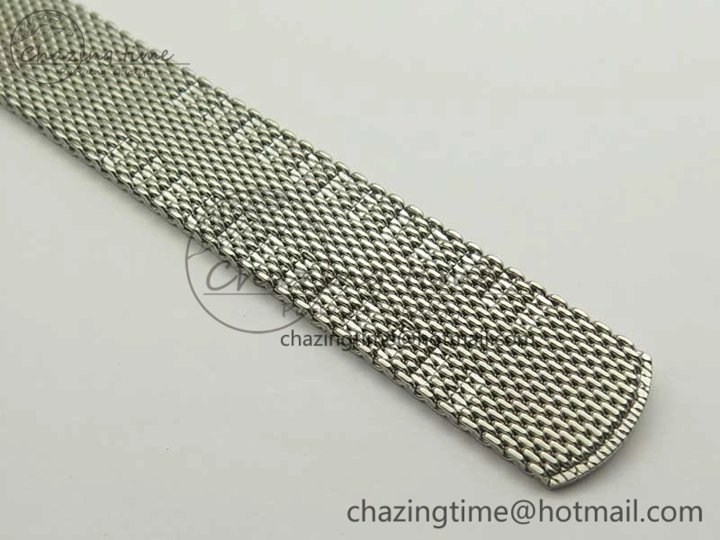 Portofino IW356501 SS V3 MK 1:1 Best Edition White Dial Gold Markers On SS Mesh Bracelet MIYOTA 9015