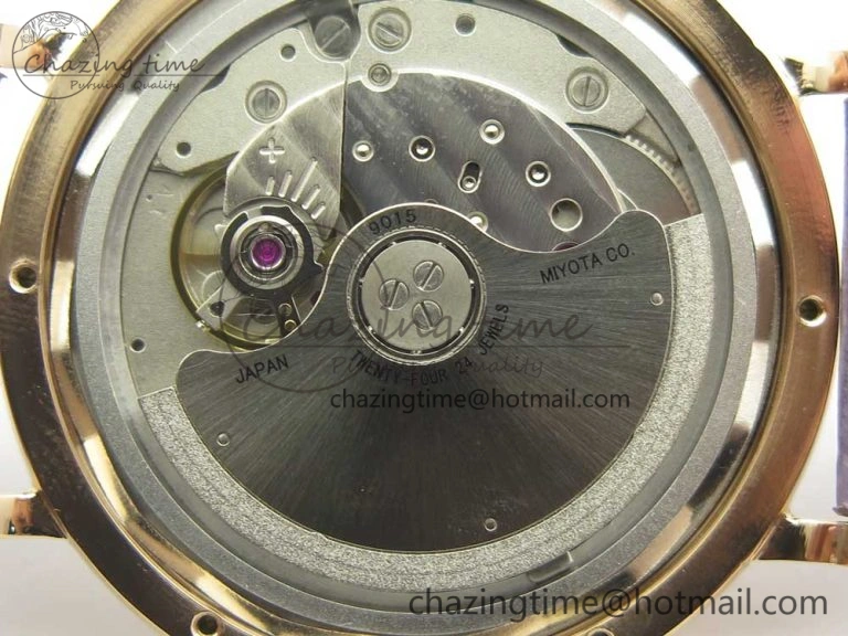 Portofino IW458101 RG MK 1:1 Best Edition Gray Dial On Brown Leather Strap MIYOTA 9015