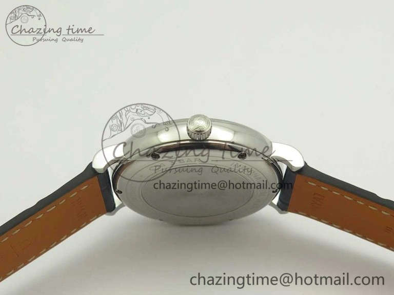 Portofino IW458101 SS MK 1:1 Best Edition Blue Dial On Blue Leather Strap MIYOTA 9015
