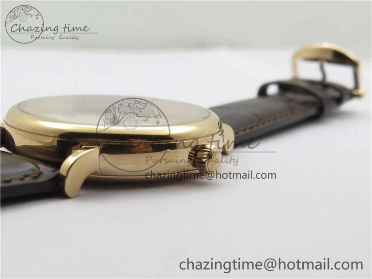 Portofino IW459402 RG MKS 1:1 Best Edition White Dial on Brown Leather Strap Miyota 9015