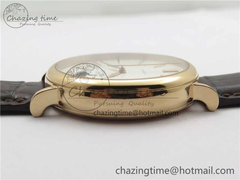 Portofino IW459402 RG MKS 1:1 Best Edition White Dial on Brown Leather Strap Miyota 9015