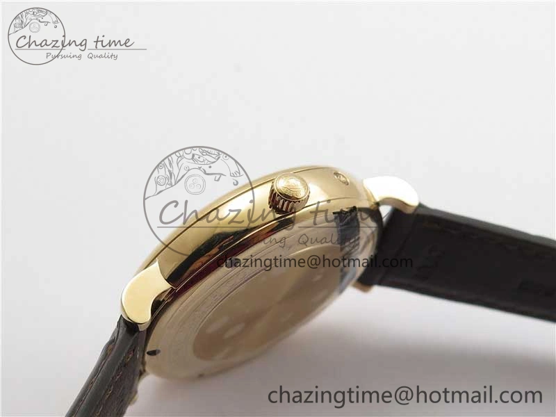 Portofino IW459402 RG MKS 1:1 Best Edition White Dial on Brown Leather Strap Miyota 9015