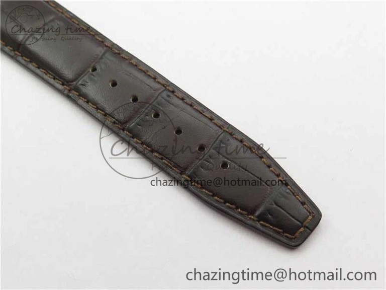 Portofino IW459402 RG MKS 1:1 Best Edition White Dial on Brown Leather Strap Miyota 9015