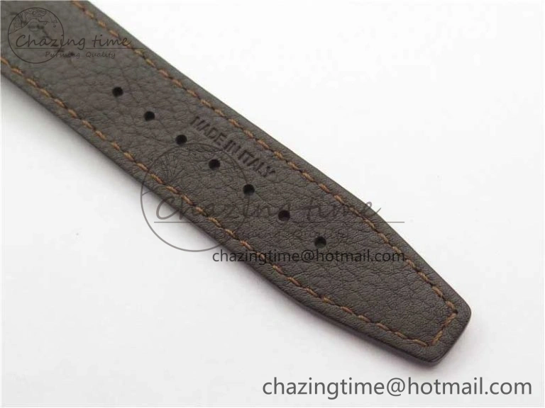 Portofino IW459402 RG MKS 1:1 Best Edition White Dial on Brown Leather Strap Miyota 9015
