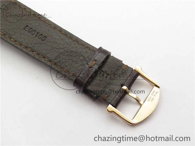 Portofino IW459402 RG MKS 1:1 Best Edition White Dial on Brown Leather Strap Miyota 9015