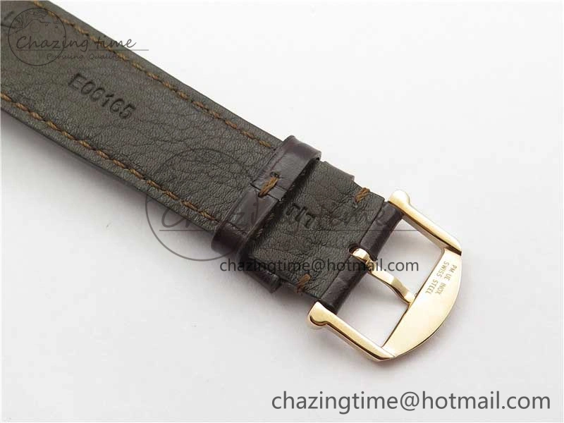 Portofino IW459402 RG MKS 1:1 Best Edition White Dial on Brown Leather Strap Miyota 9015