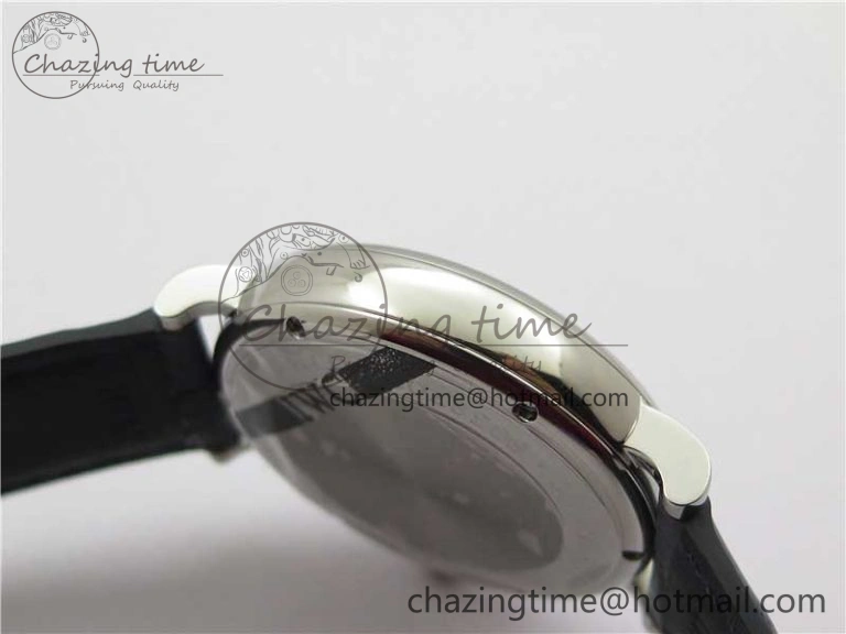 Portofino IW459402 SS MKS 1:1 Best Edition Blue Dial on Blue Leather Strap Miyota 9015