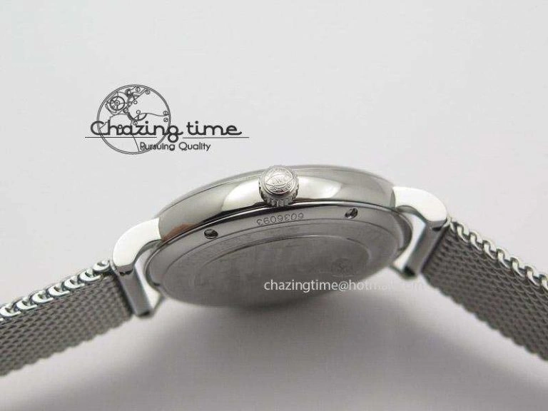 Portofino SCHAFFHAUSEN SS MKF 1:1 Best Edition Blue Dial On Mesh Bracelet A2892