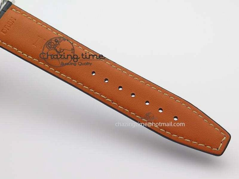 Portofino SCHAFFHAUSEN SS MKF 1:1 V2 Best Edition Blue Dial On Black Leather Strap A2892