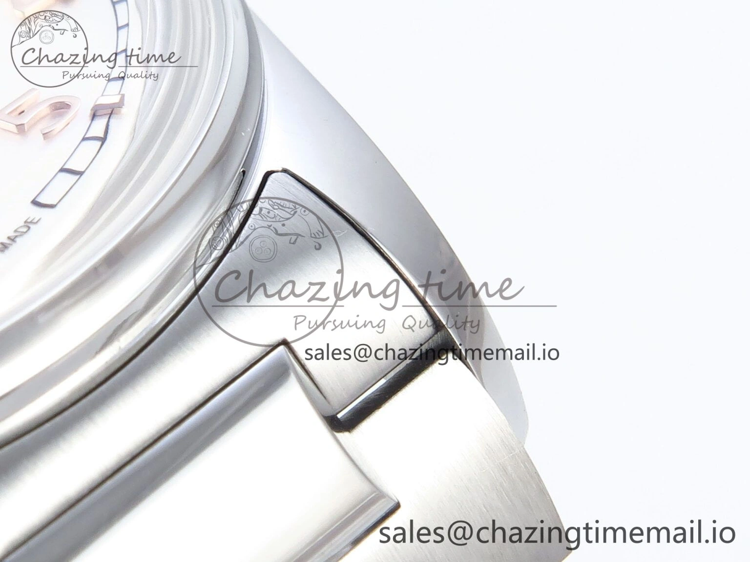 Portugieser Auto IWC0562A APSF 1:1 Best Edition White RG Dial on SS Bracelet A52010