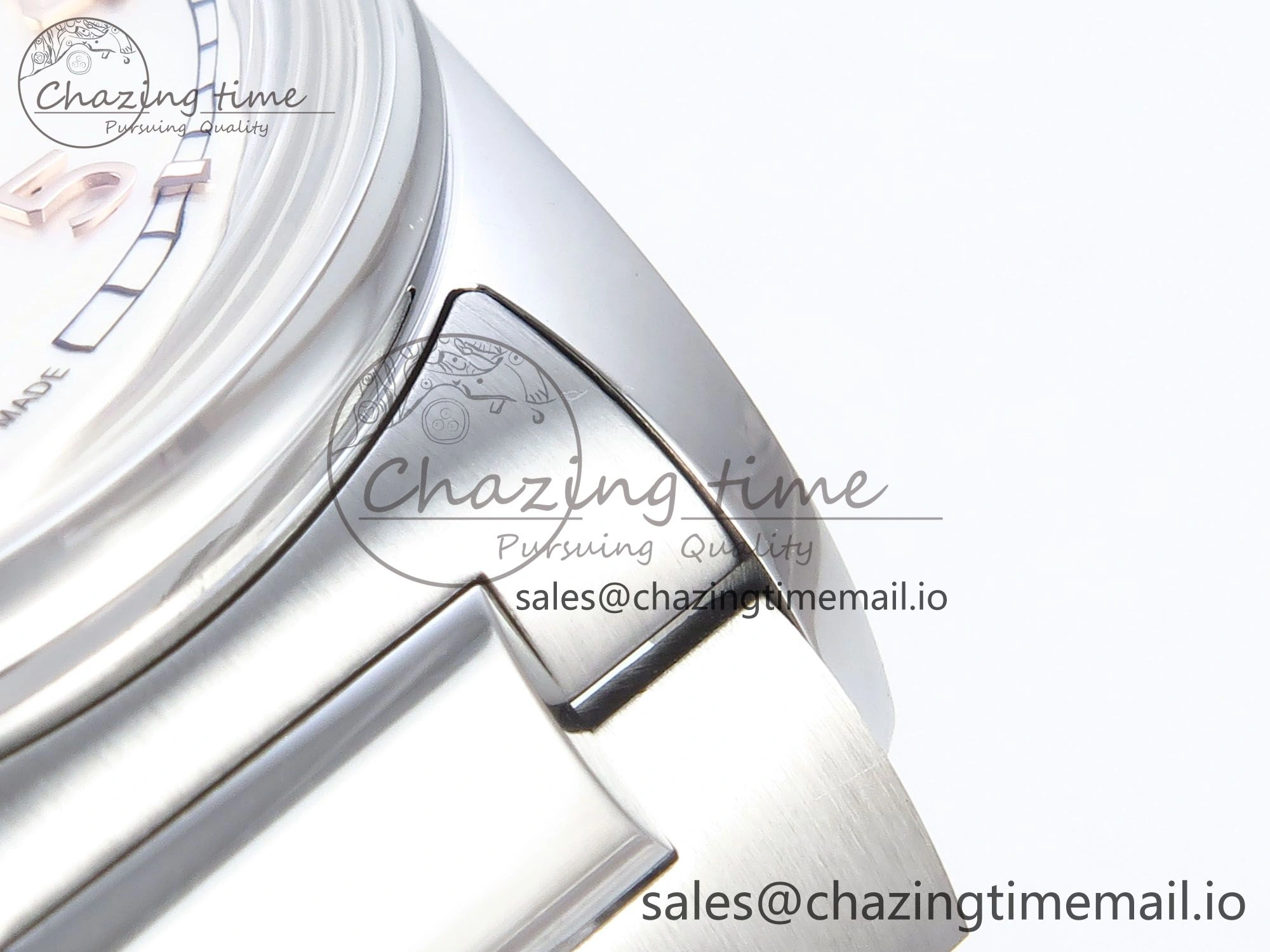 Portugieser Auto IWC0562A APSF 1:1 Best Edition White RG Dial on SS Bracelet A52010