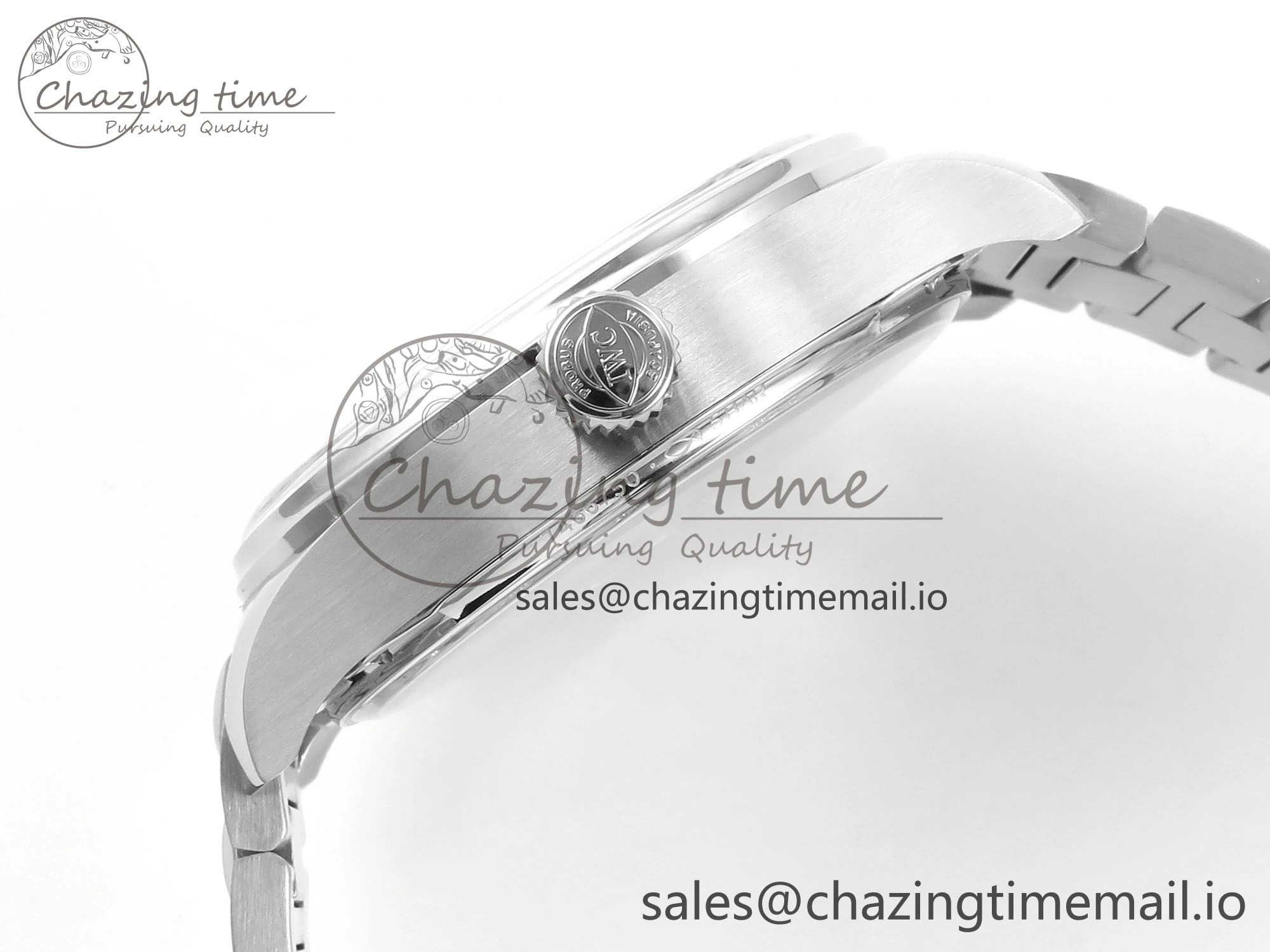Portugieser Auto IWC0562C APSF 1:1 Best Edition White Blue Dial on SS Bracelet A52010
