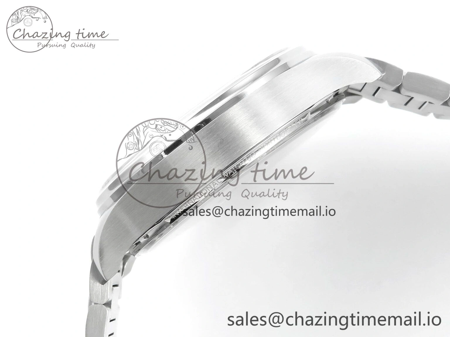 Portugieser Auto IWC0562C APSF 1:1 Best Edition White Blue Dial on SS Bracelet A52010