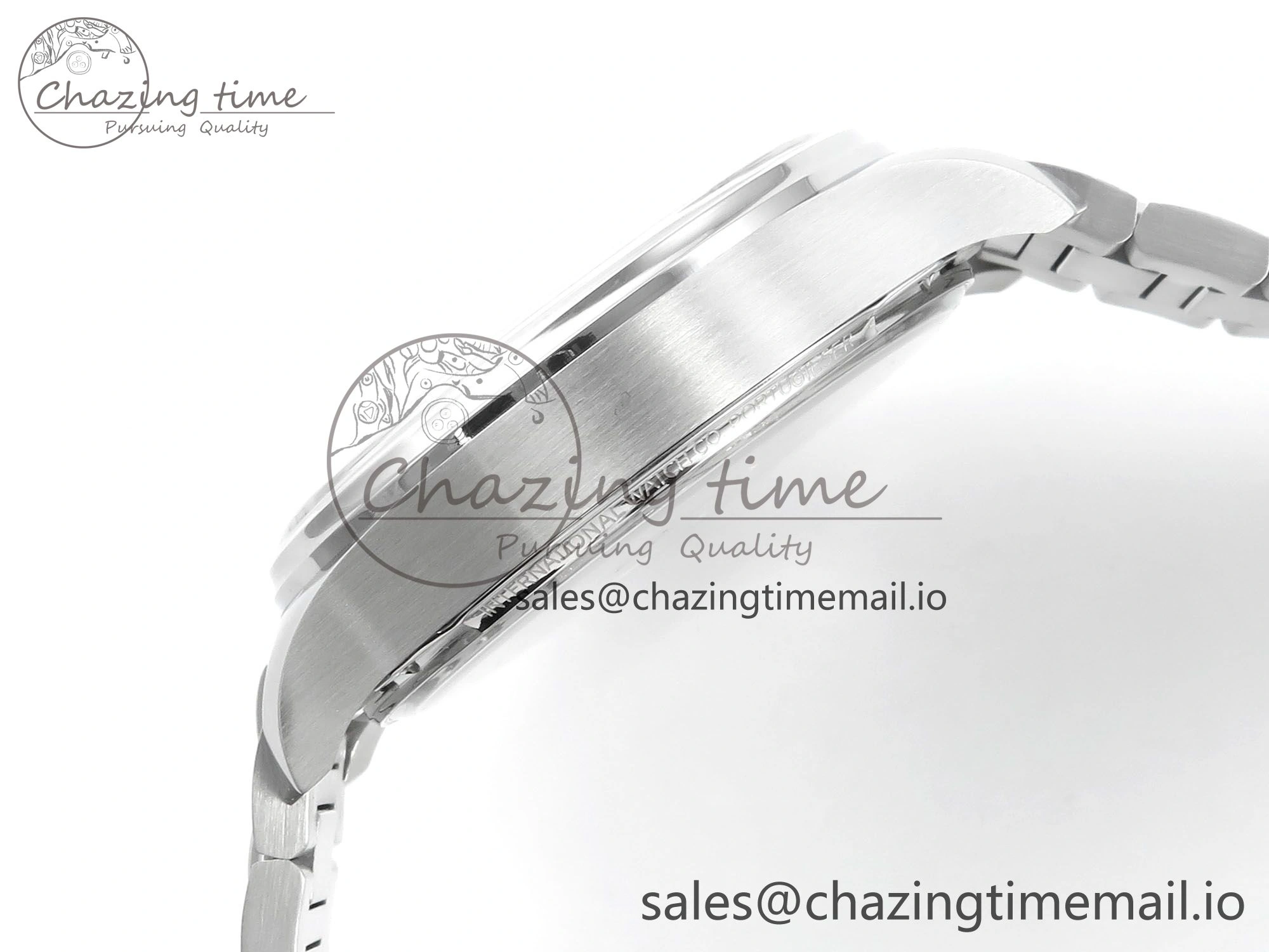 Portugieser Auto IWC0562C APSF 1:1 Best Edition White Blue Dial on SS Bracelet A52010