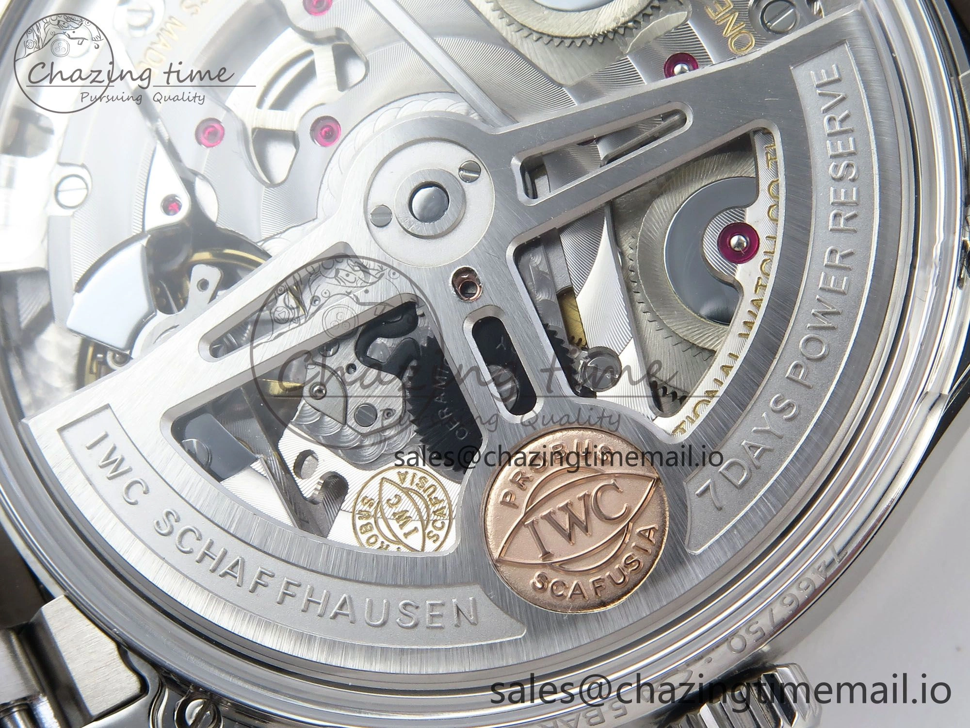 Portugieser Auto IWC0562C APSF 1:1 Best Edition White Blue Dial on SS Bracelet A52010