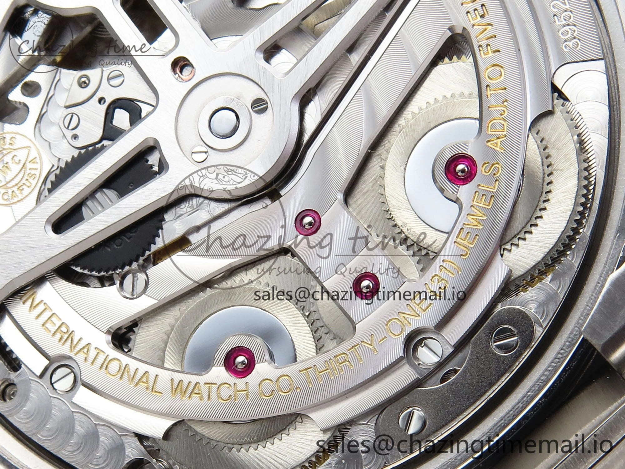 Portugieser Auto IWC0562C APSF 1:1 Best Edition White Blue Dial on SS Bracelet A52010