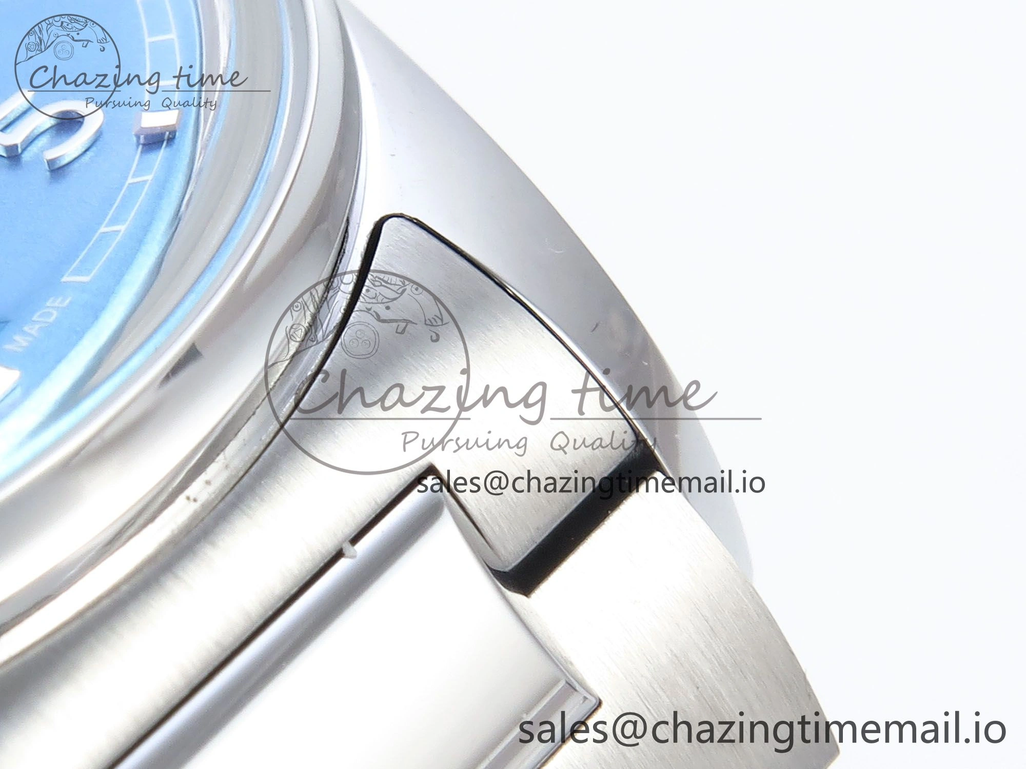 Portugieser Auto IWC0562D APSF 1:1 Best Edition Light Blue Dial on SS Bracelet A52010